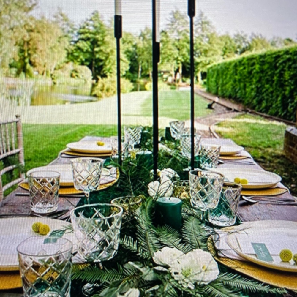 SOLD 3-29x120 Emerald Green Velvet Table Runners/Will Sell Separate/Together